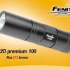 Fenix Flashlights P Series LED Flashlight with Black Aluminum Body, Push Button, 1 x CR123